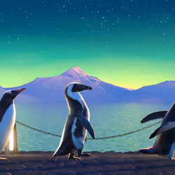 Five Penguins #1118
