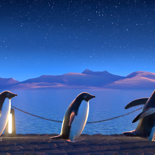 Five Penguins #2087