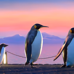 Five Penguins #997