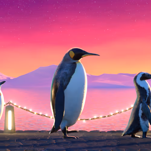 Five Penguins #1444