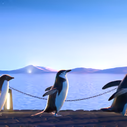 Five Penguins #2749
