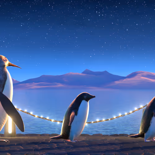 Five Penguins #1126