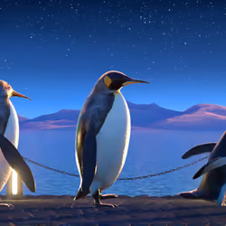 Five Penguins #1643