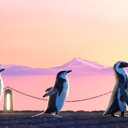 Five Penguins #1511