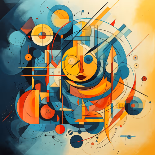 Abstract Vibrance Art