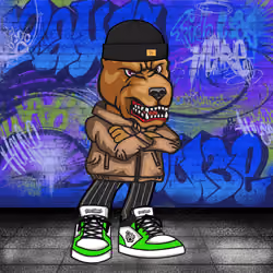 Brown Pitbull 2165