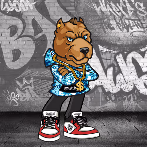 Brown Pitbull 2108