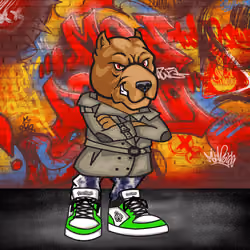 Brown Pitbull 1195