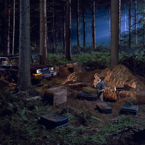 Untitled [Man In Forest With Hole] (2003-2008)