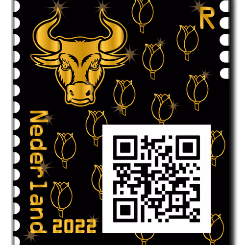 Nl Crypto Stamp Gold Edition Bull