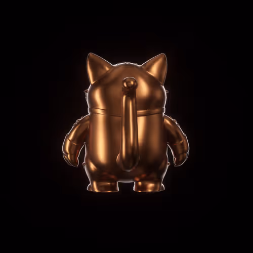 Meta Cat Bronze