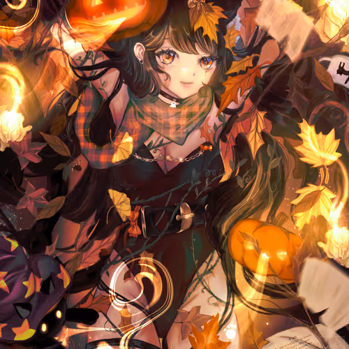 Miss Spooky's Greeting to Fall