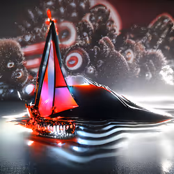 Ferrofluid Fireworks x Captain Redbeard