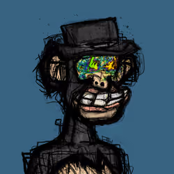 Abstract Degen Yacht Club #26