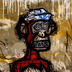 Abstract Degen Yacht Club #235