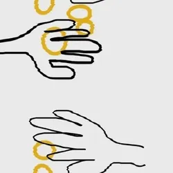 Giving hand - reciving hand
