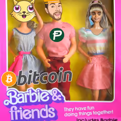 The Crypto Barbie Poly Ken Toy Set