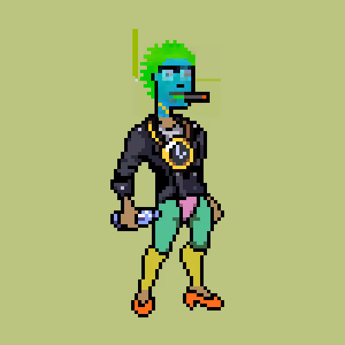 BASTARD GAN PUNK V2 #2227 + PunkBody #10100