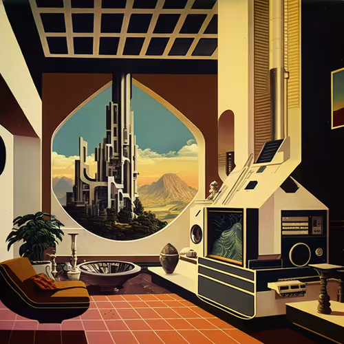 Retrofuture Living Spaces