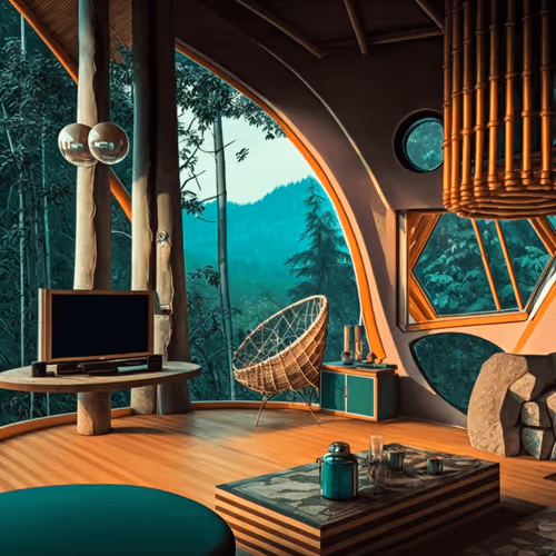Retrofuture Living Spaces