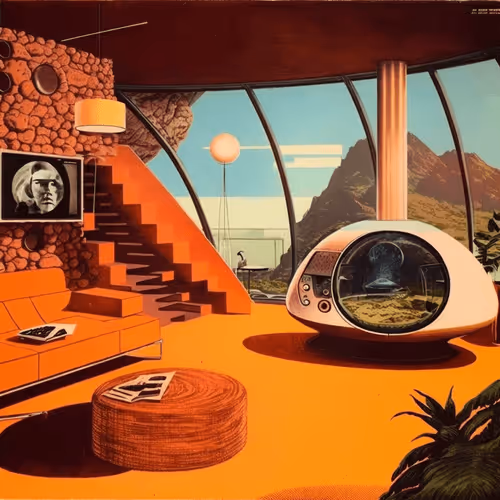 Retrofuture Living Spaces