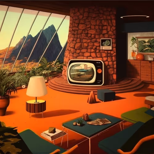 Retrofuture Living Spaces