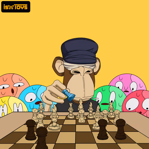 The Bored Ape Chess Set By Ismtoys