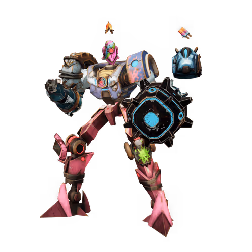Wreck League Founders Mechs