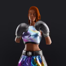 Next woman champion!