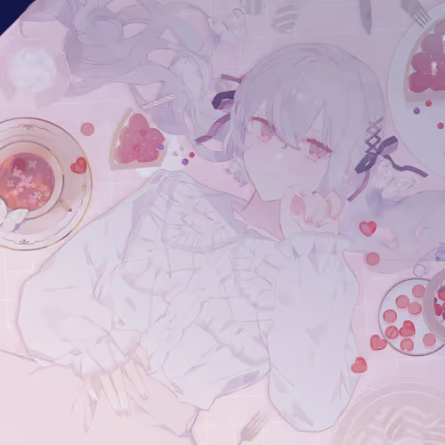 | 砂糖細工少女 | Sugarcraft girls illustration