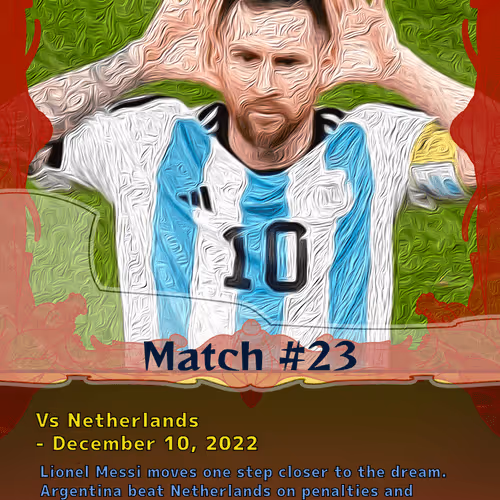Lionel Messi Digital Trading Cards