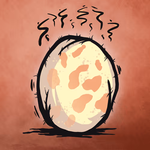Crudeborne Eggs