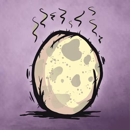 Crudeborne Eggs