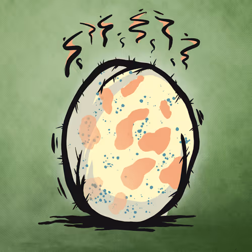Crudeborne Eggs