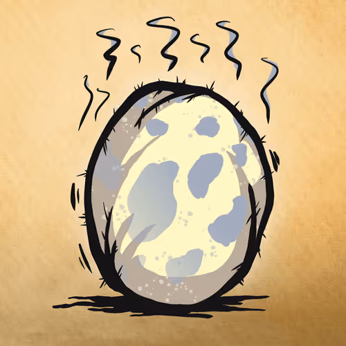 Crudeborne Eggs