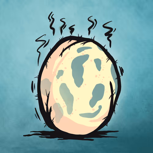 Crudeborne Eggs