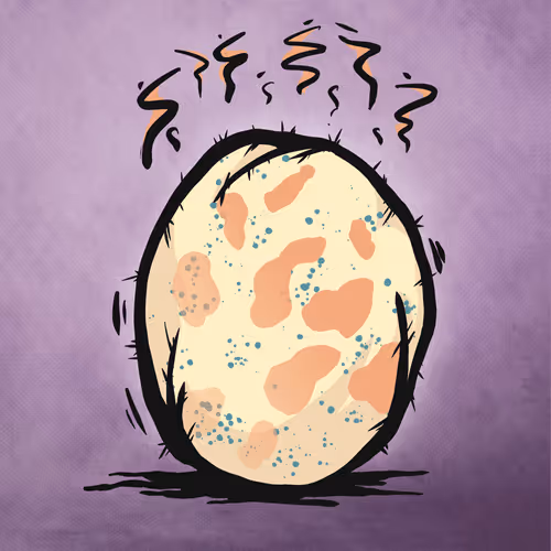 Crudeborne Eggs