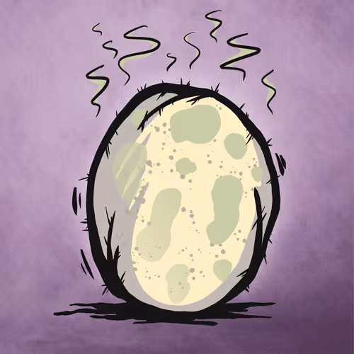 Crudeborne Eggs