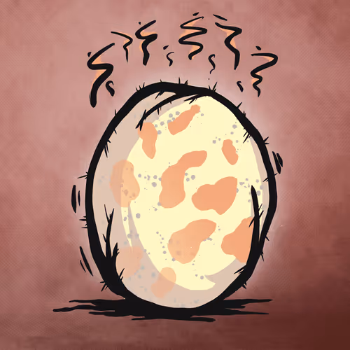 Crudeborne Eggs