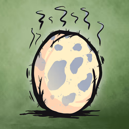 Crudeborne Eggs