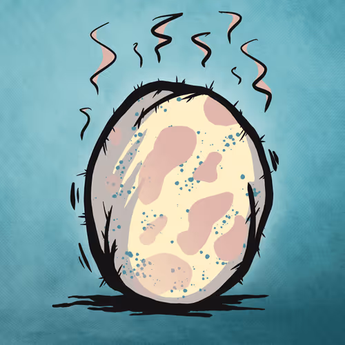 Crudeborne Eggs