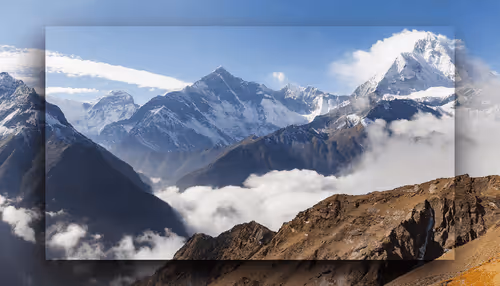 Mountains And Drop Shadows By Jan Robert Leegte