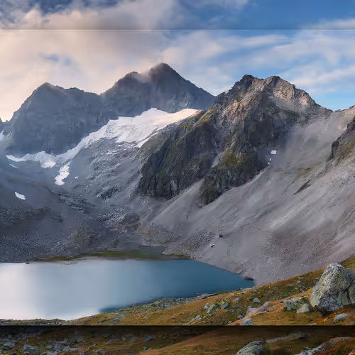 Mountains And Drop Shadows By Jan Robert Leegte
