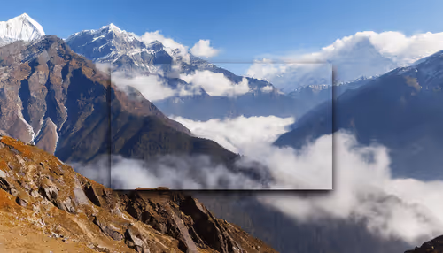 Mountains And Drop Shadows By Jan Robert Leegte