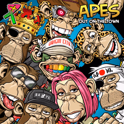 Apes Out On The Town