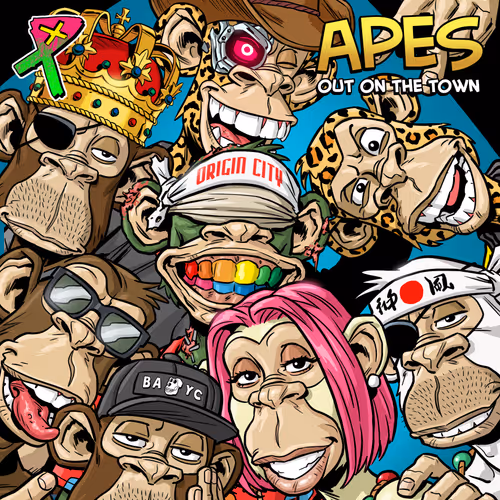Apes Out On The Town