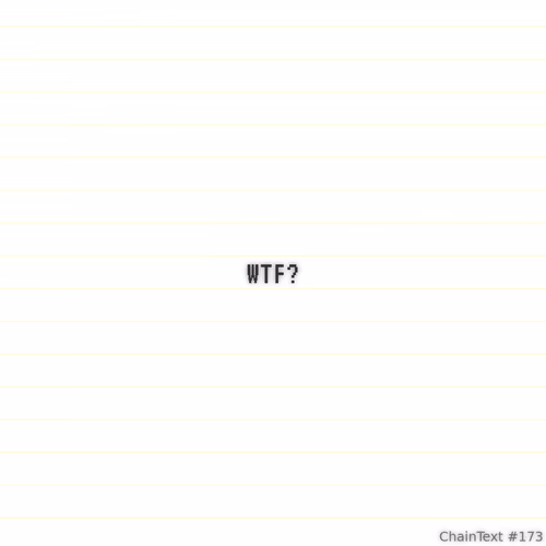 ChainText #173