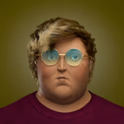 6953