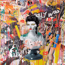 GRAFFITI PORTRAIT II [HOLLYWOOD PIXELATIONS] #88