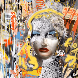 GRAFFITI PORTRAIT [HOLLYWOOD PIXELATIONS #65